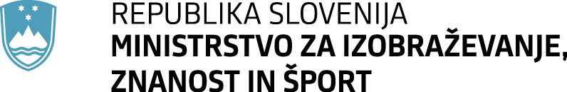Republic of Slovenia, Ministry of Education, Science and Sport logo